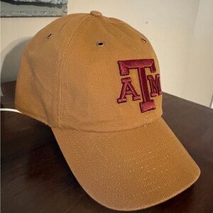 Texas A&M-Carhartt Cap with Maroon Embroidery